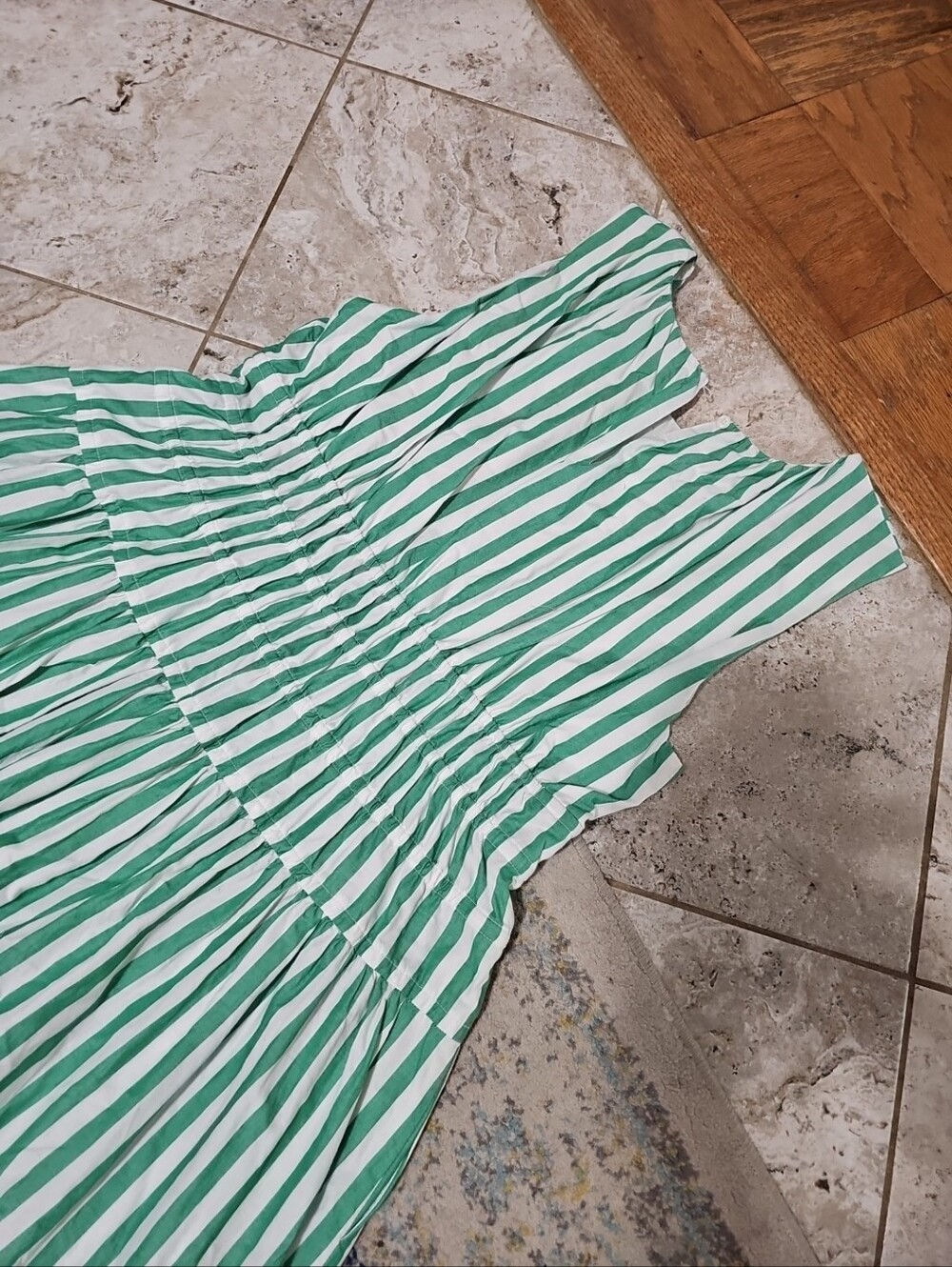 J.CREW Hyacinth Striped Cotton Poplin Dress Size L - Picture 8 of 8
